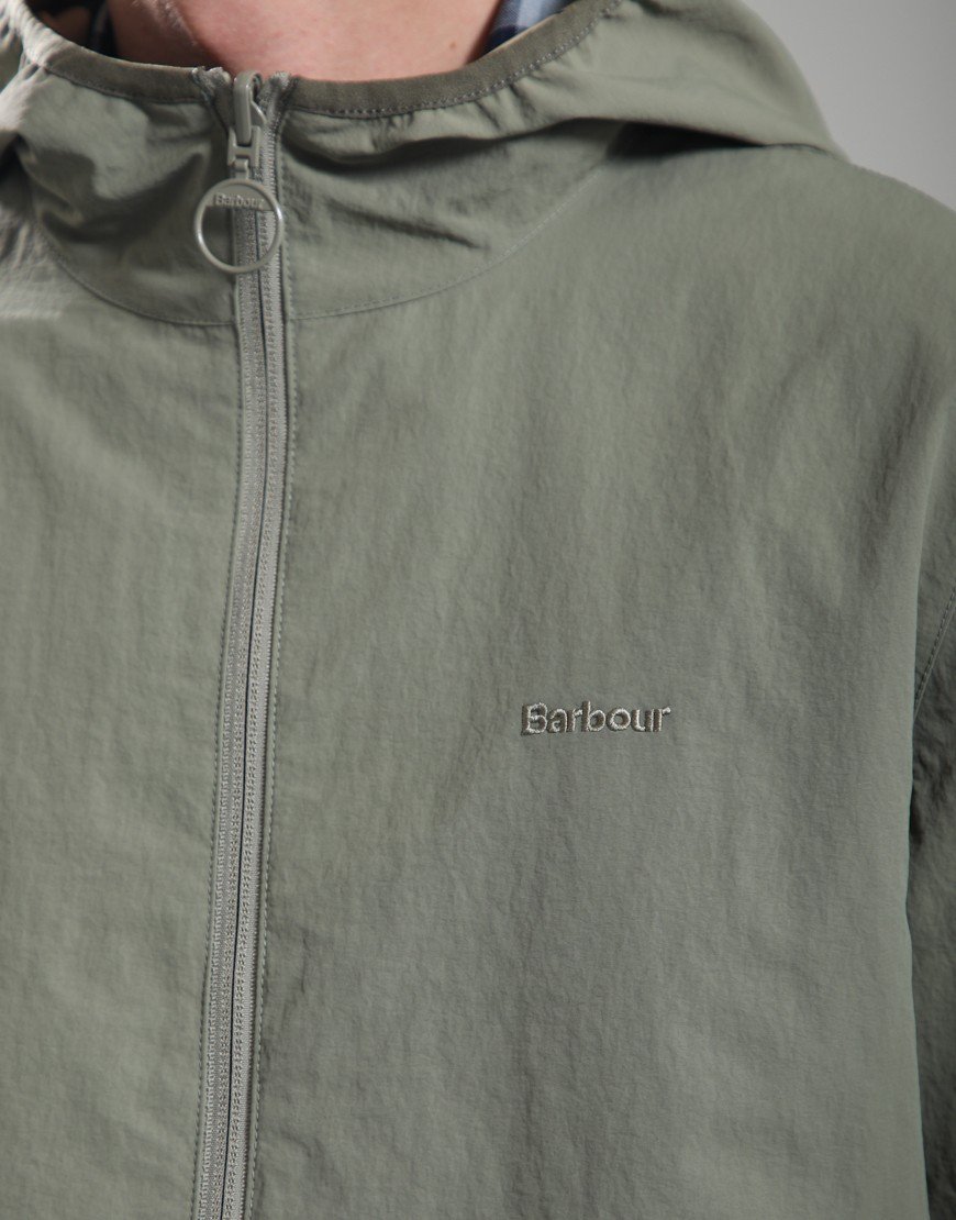 Barbour Reversible Kemble Showerproof Jacket Dusty Olive