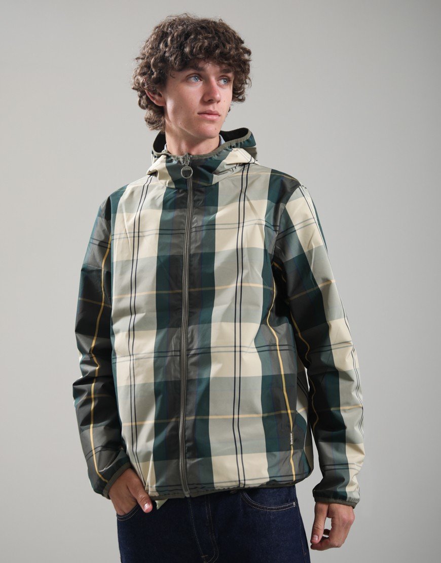 Barbour Reversible Kemble Showerproof Jacket Dusty Olive