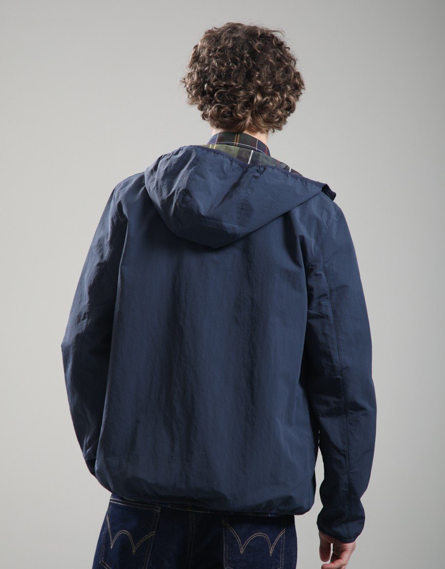 Barbour Reversible Kemble Showerproof Jacket Navy