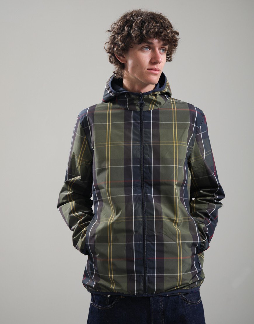 Barbour Reversible Kemble Showerproof Jacket Navy