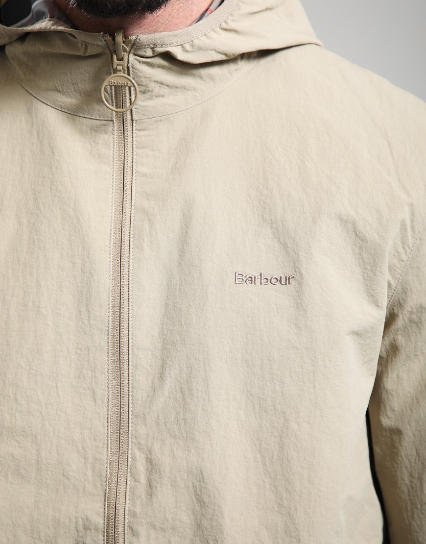 Barbour Reversible Kemble Showerproof Jacket Washed Stone