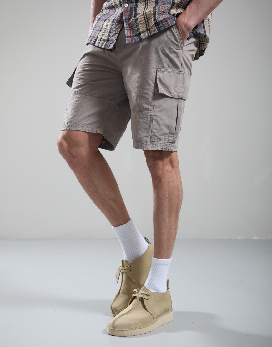 Barbour Ripstop Cargo Shorts Concrete