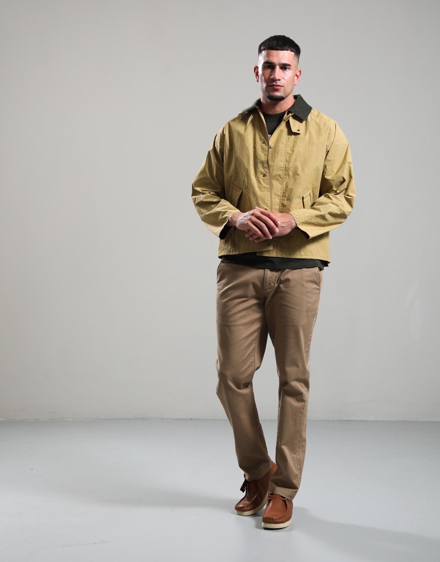 Barbour Ripstop Transport Jacket Golden Green