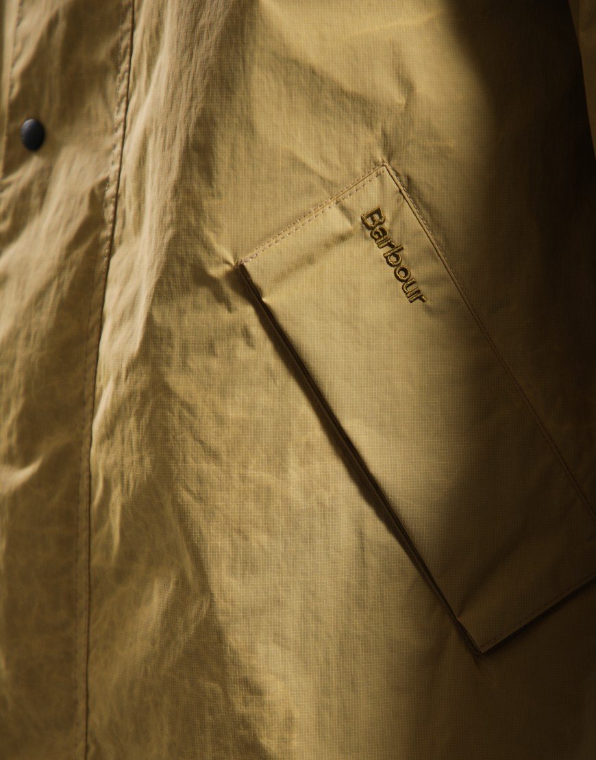 Barbour Ripstop Transport Jacket Golden Green
