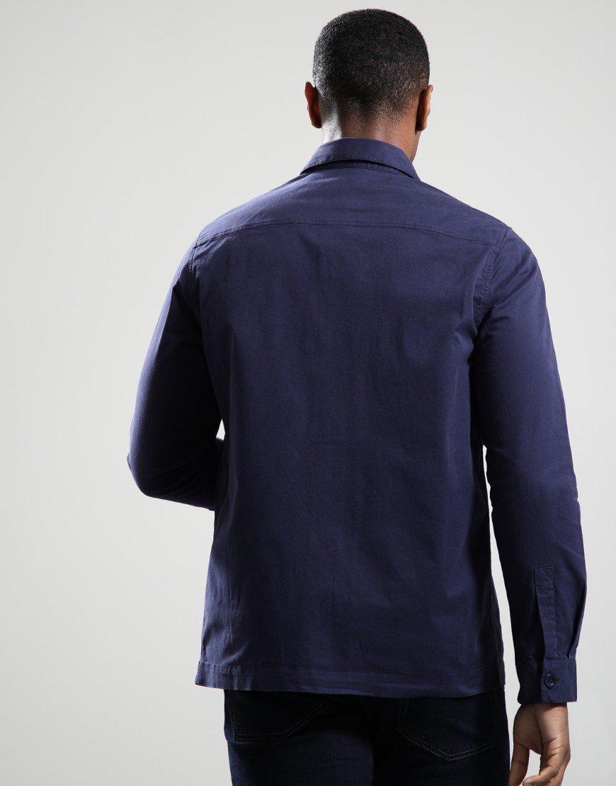 Barbour Ruiz Overshirt Midnight