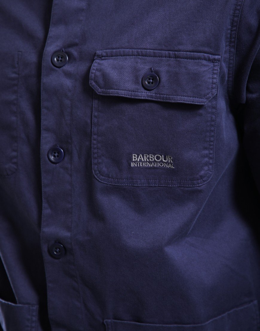 Barbour Ruiz Overshirt Midnight