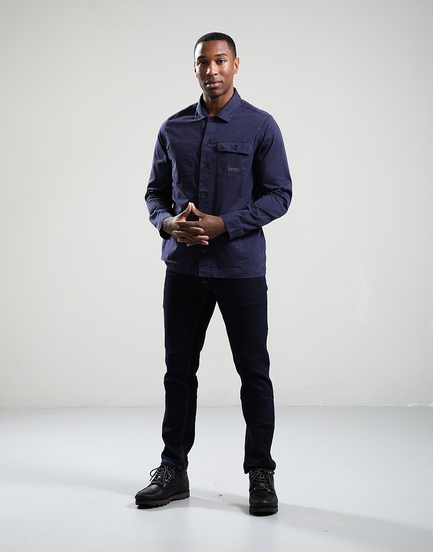 Barbour Ruiz Overshirt Midnight