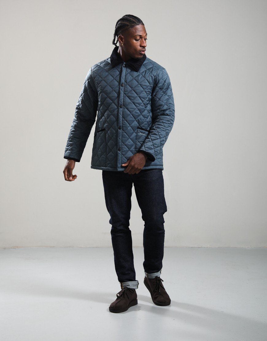 Barbour Select Liddesdale Quilted Jacket Dark Slate