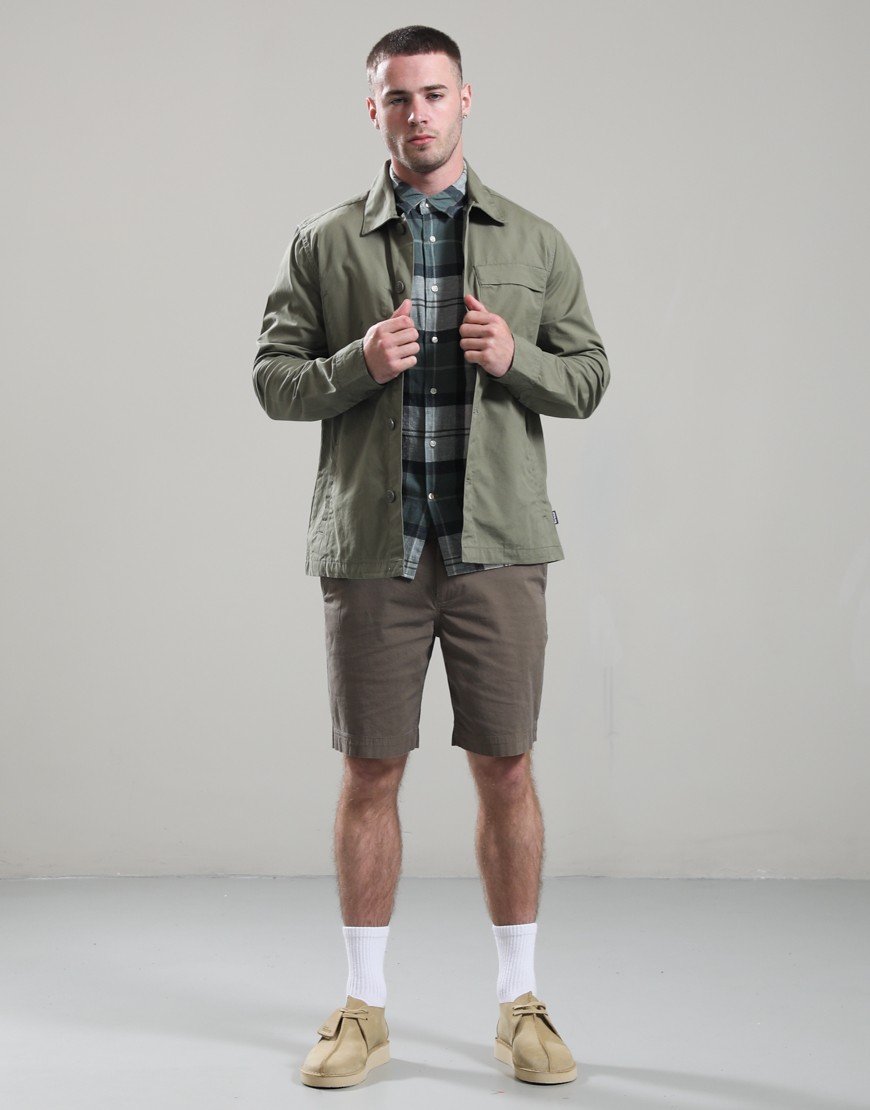 Barbour Sherburn Overshirt Dusty Olive