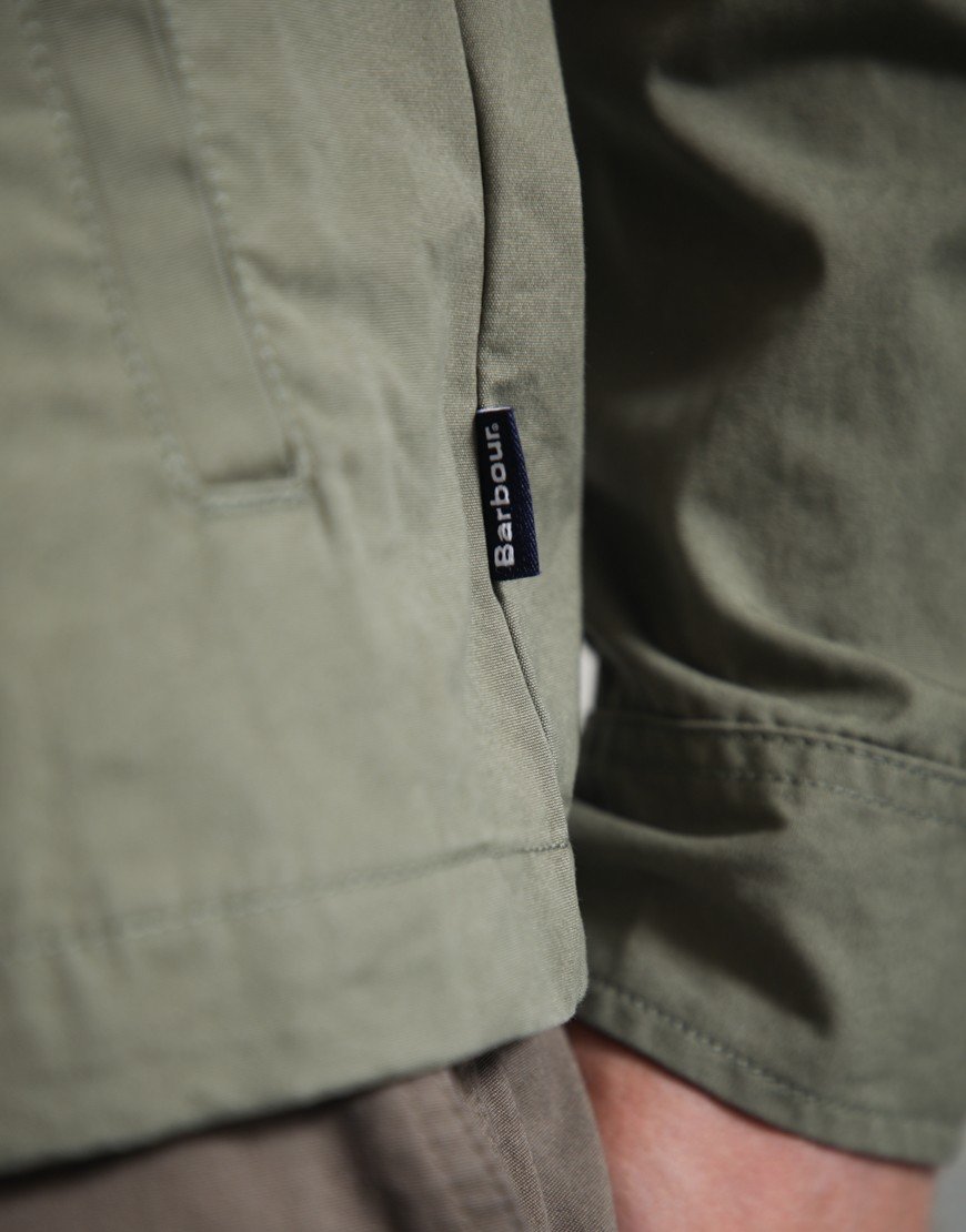 Barbour Sherburn Overshirt Dusty Olive