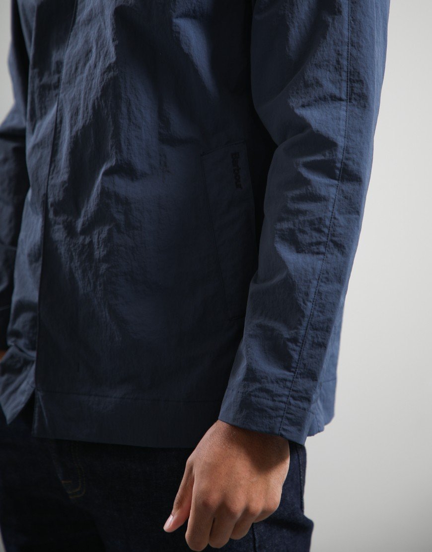 Barbour Short Rokig Waterproof Jacket Navy