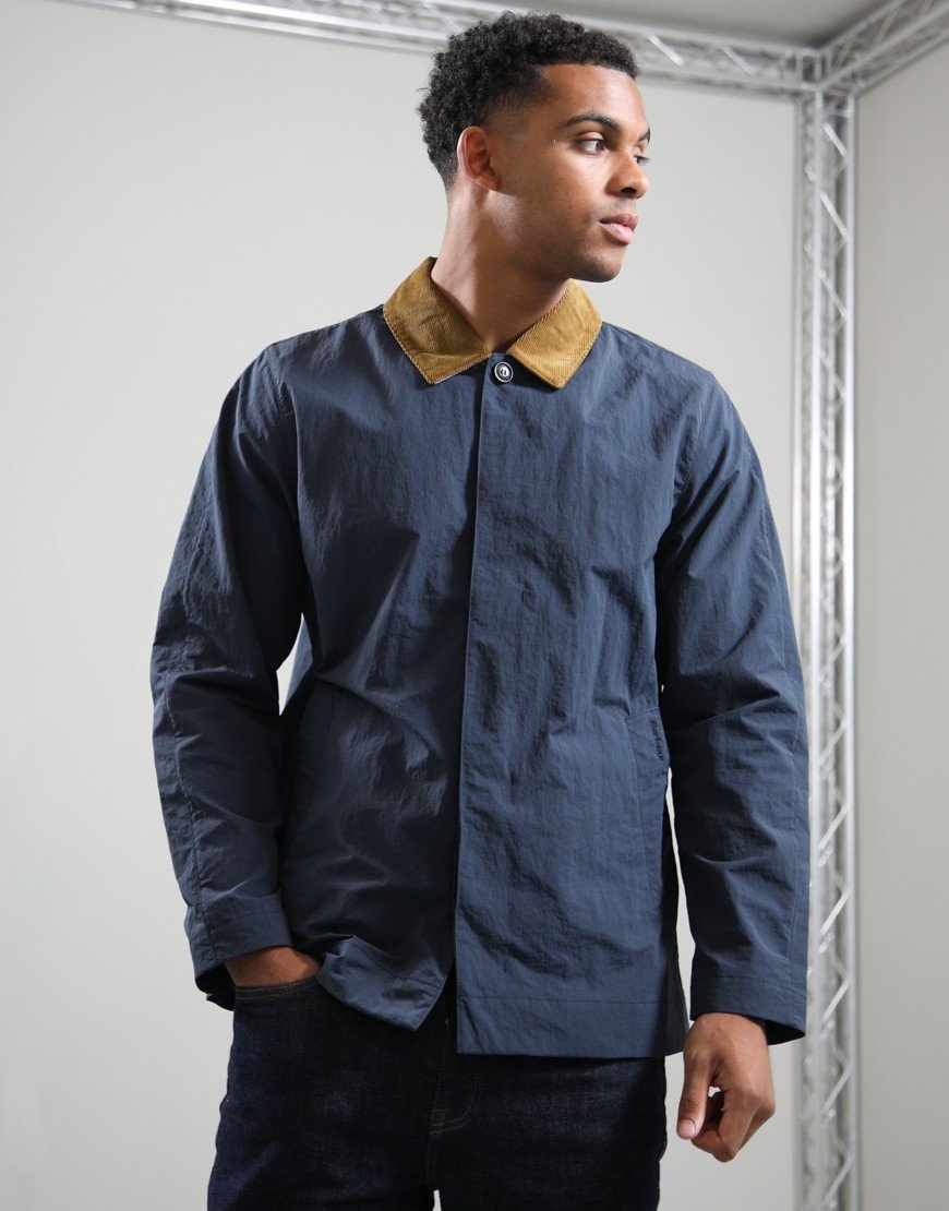 Barbour Short Rokig Waterproof Jacket Navy