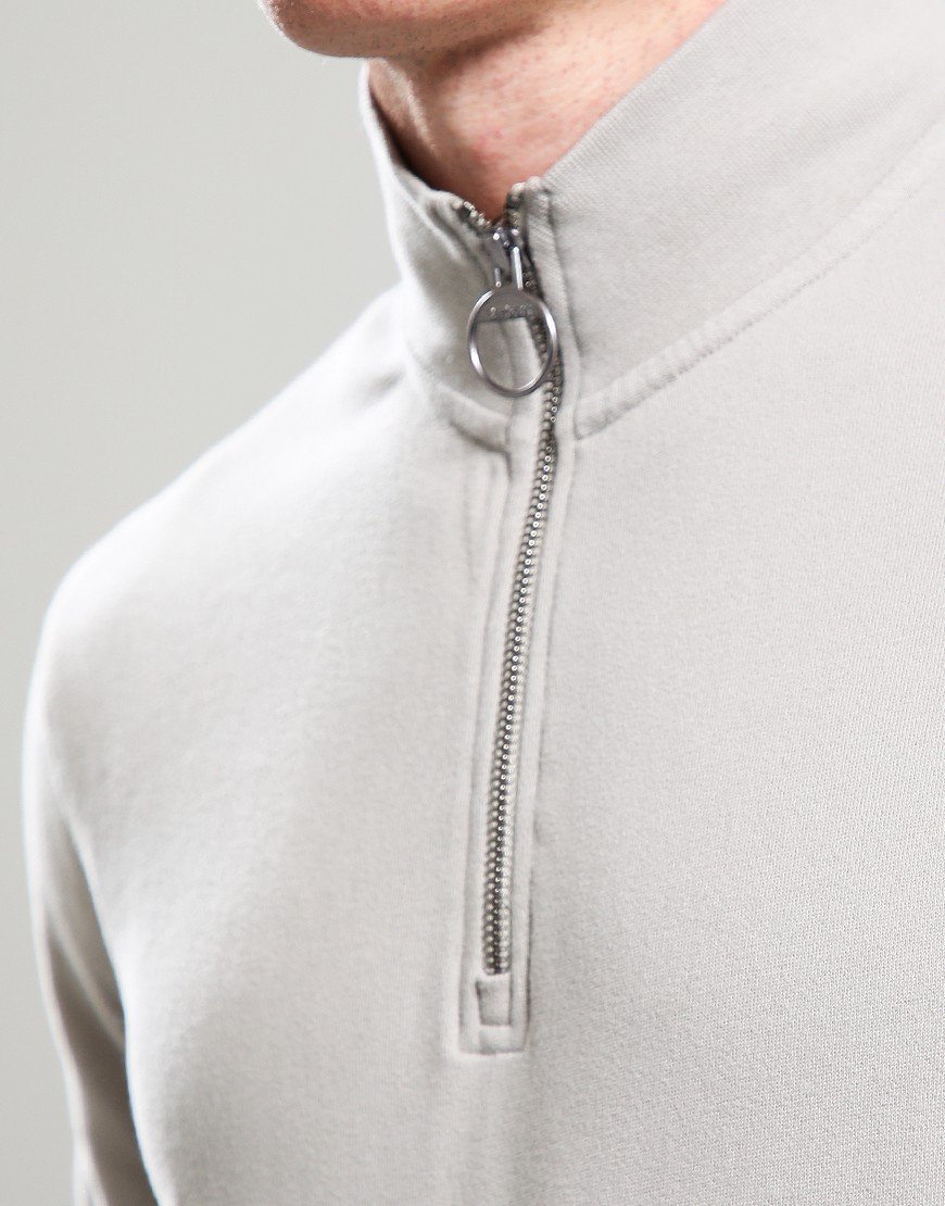 Barbour Skipton Half Zip Sweat Vintage Grey