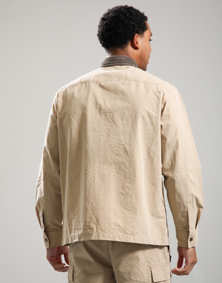 Barbour Spey Poplin Overshirt Tan