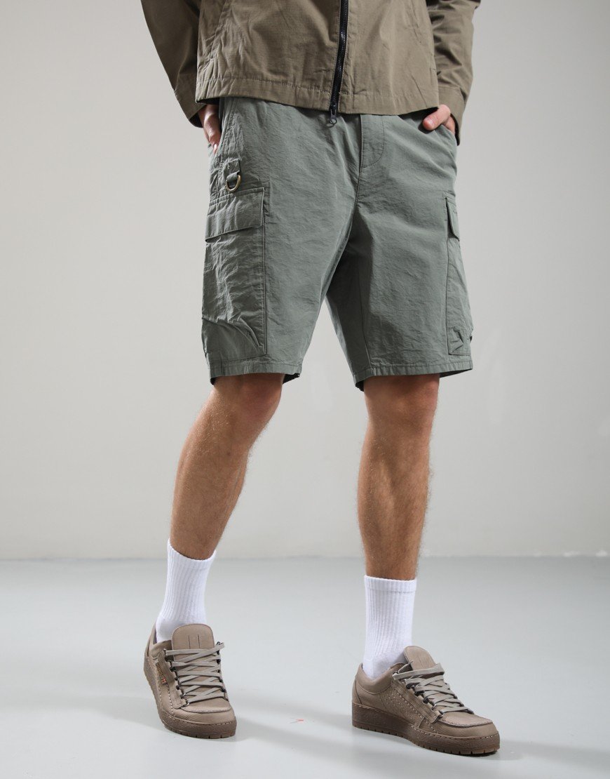 Barbour Spey Poplin Shorts Archive Olive