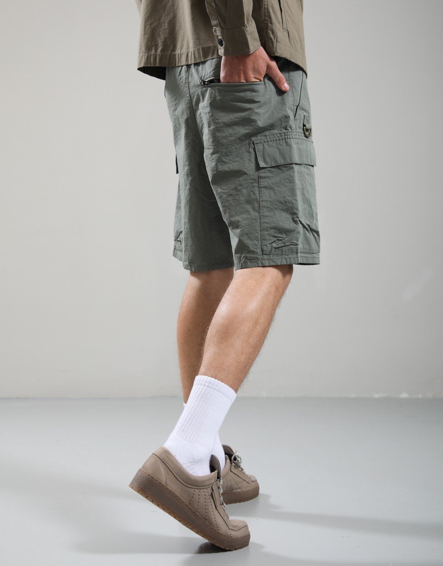 Barbour Spey Poplin Shorts Archive Olive
