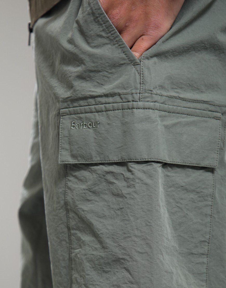 Barbour Spey Poplin Shorts Archive Olive