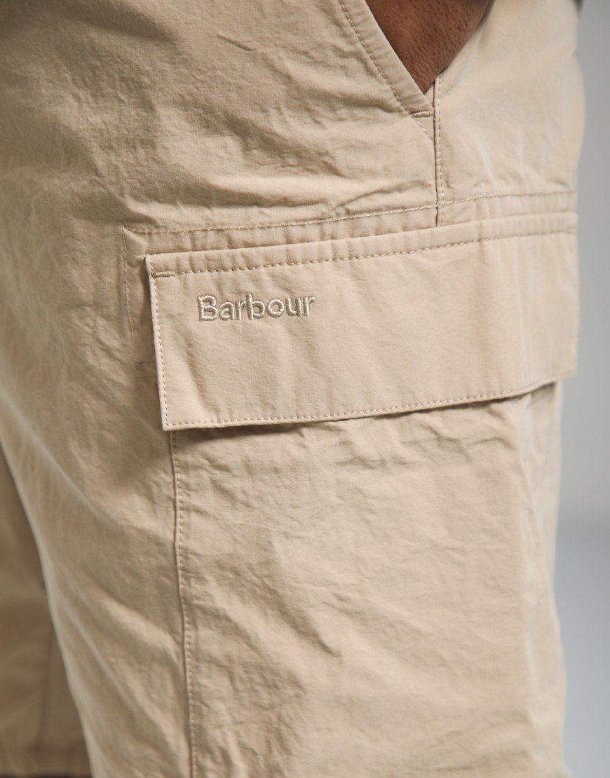 Barbour Spey Poplin Shorts Tan