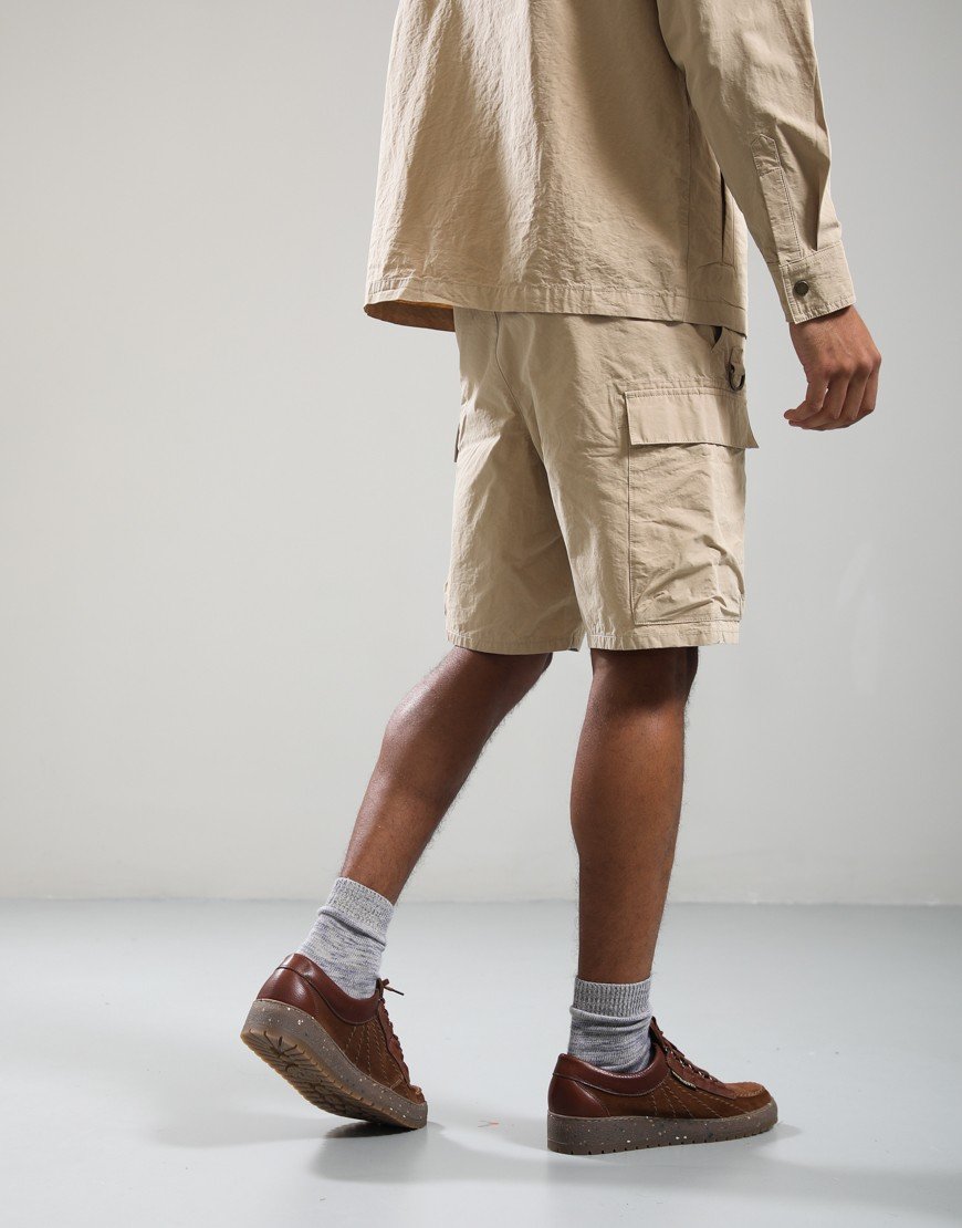 Barbour Spey Poplin Shorts Tan
