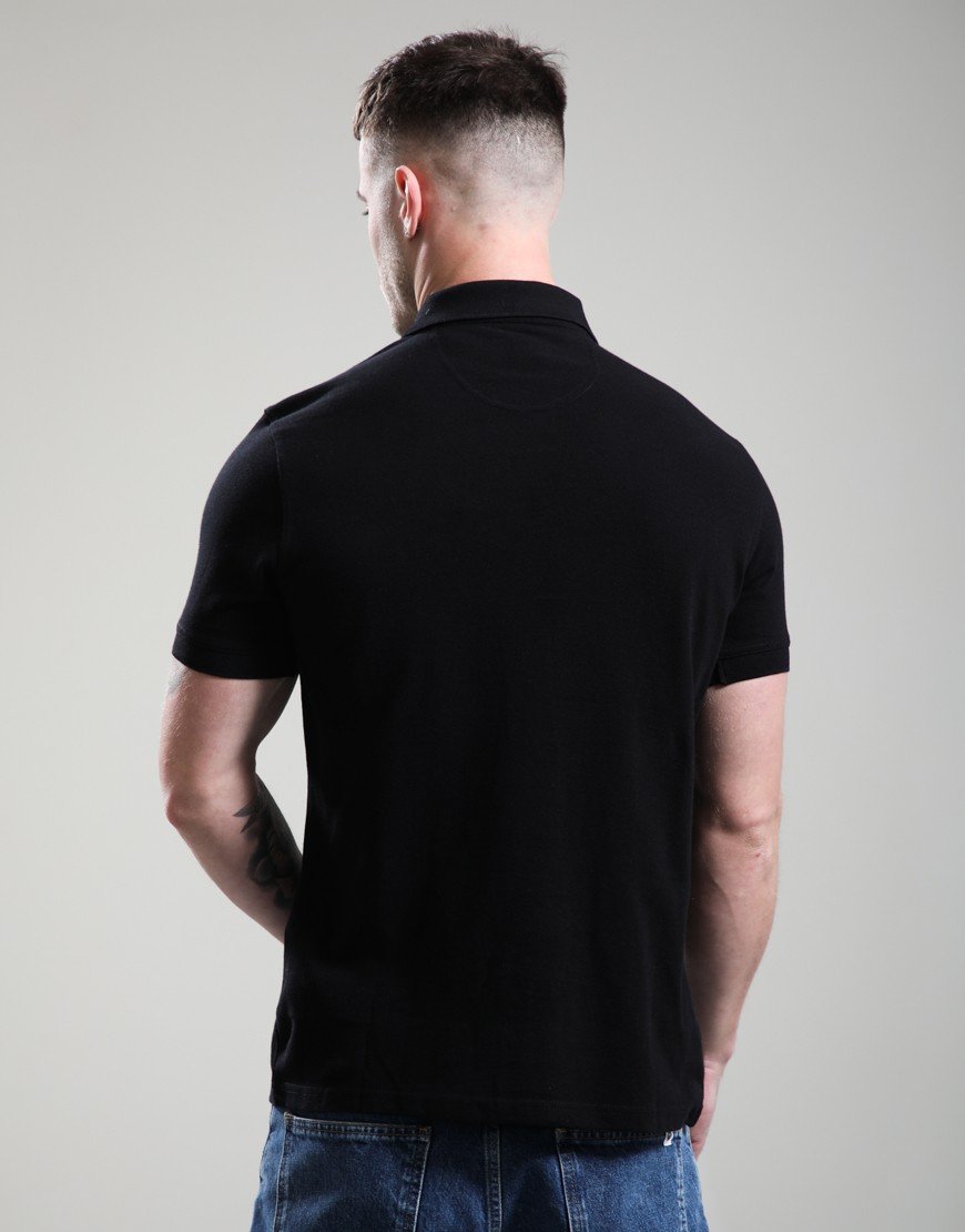 Barbour Sports Polo Shirt Black