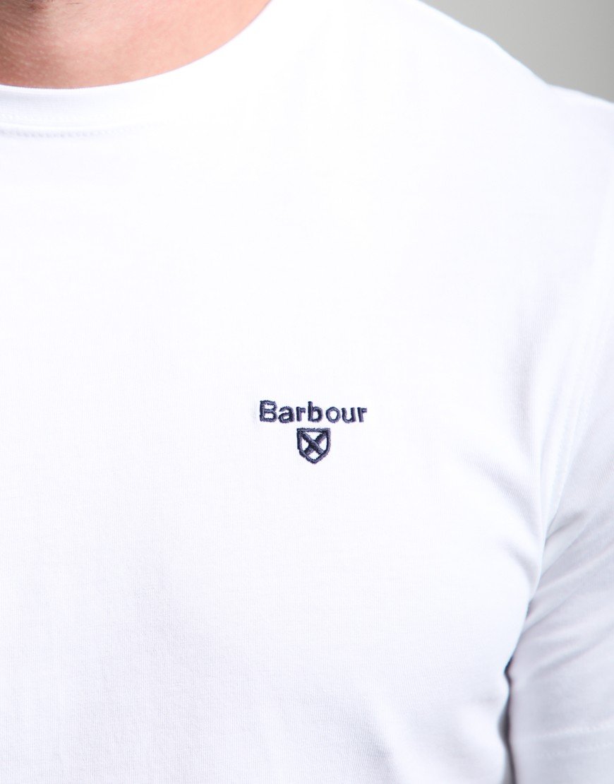 Barbour Sports T-Shirt  White