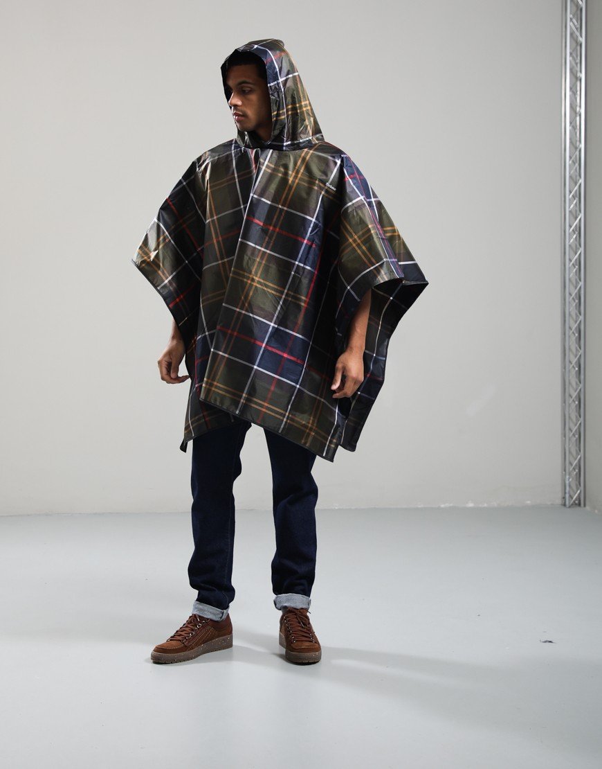 Barbour Showerproof Poncho Classic Tartan