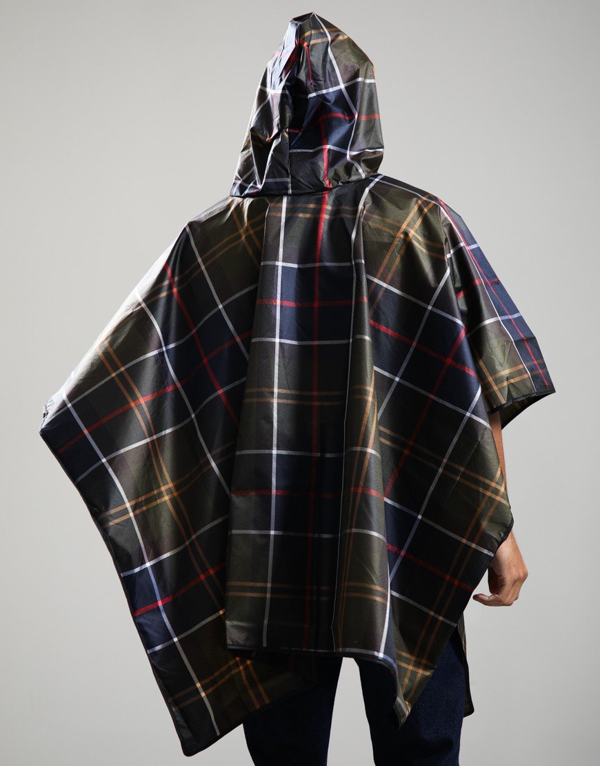 Barbour Showerproof Poncho Classic Tartan