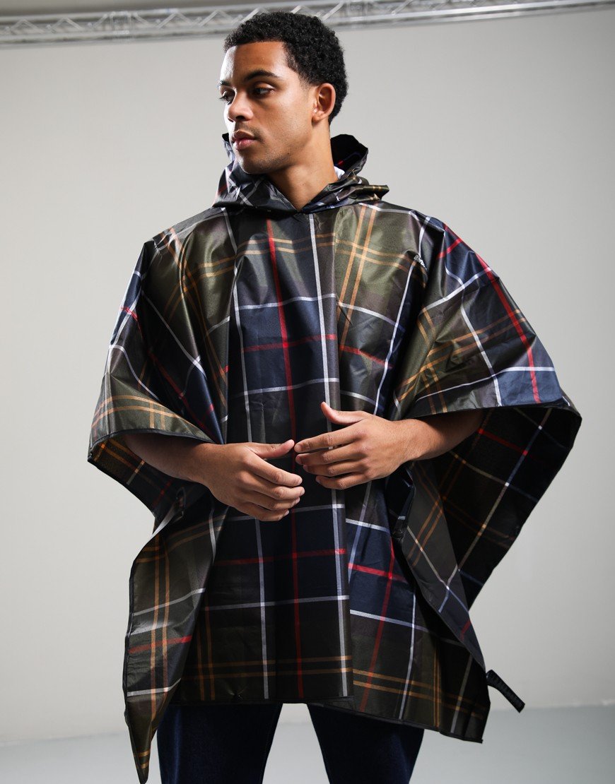 Barbour Showerproof Poncho Classic Tartan