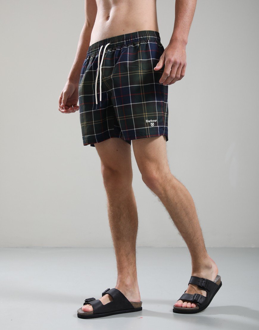 Barbour Staple Tartan Swim Shorts Classic Tartan