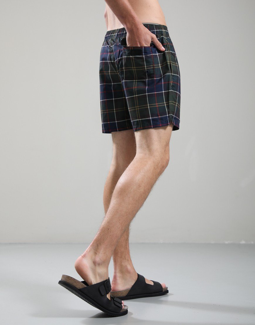 Barbour Staple Tartan Swim Shorts Classic Tartan