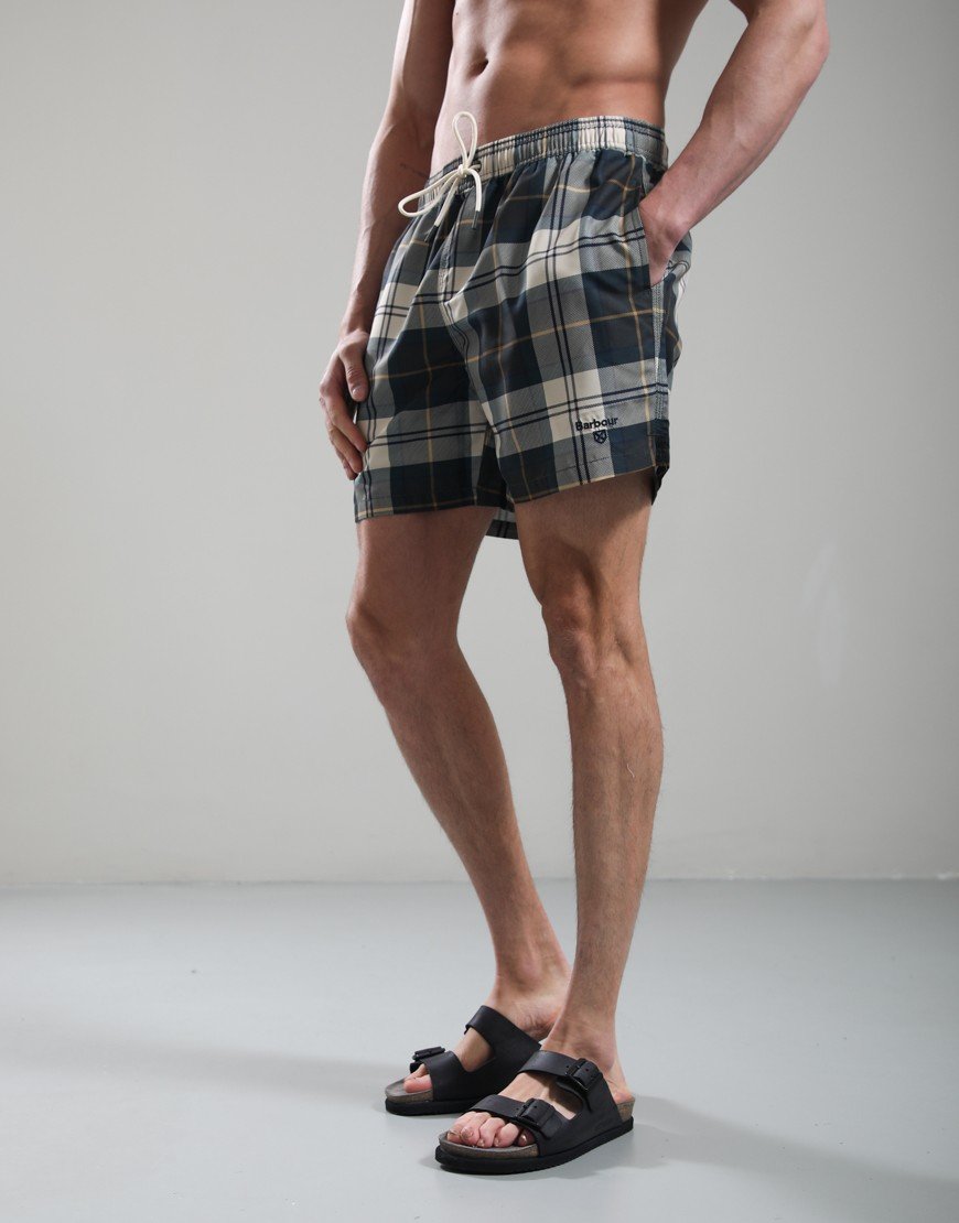 Barbour Staple Tartan Swim Shorts Ancient Tartan
