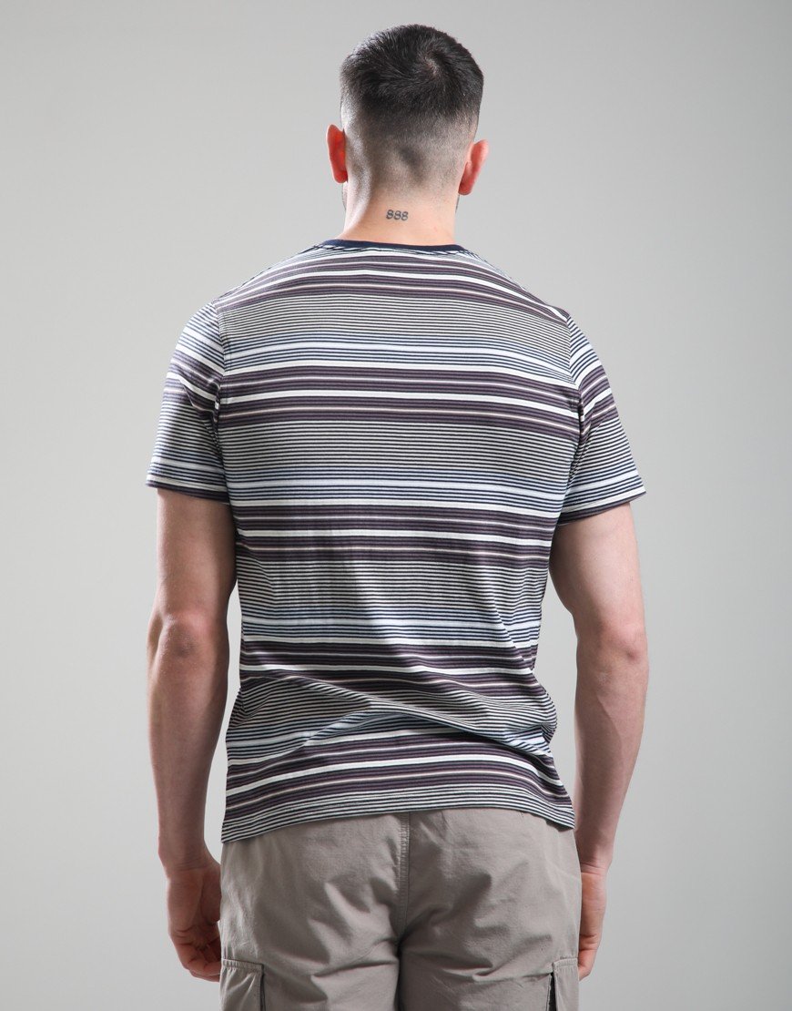 Barbour Steelrigg Stripe T-Shirt Navy