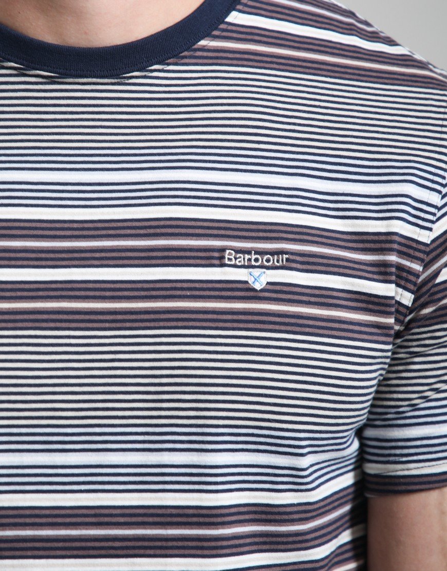 Barbour Steelrigg Stripe T-Shirt Navy