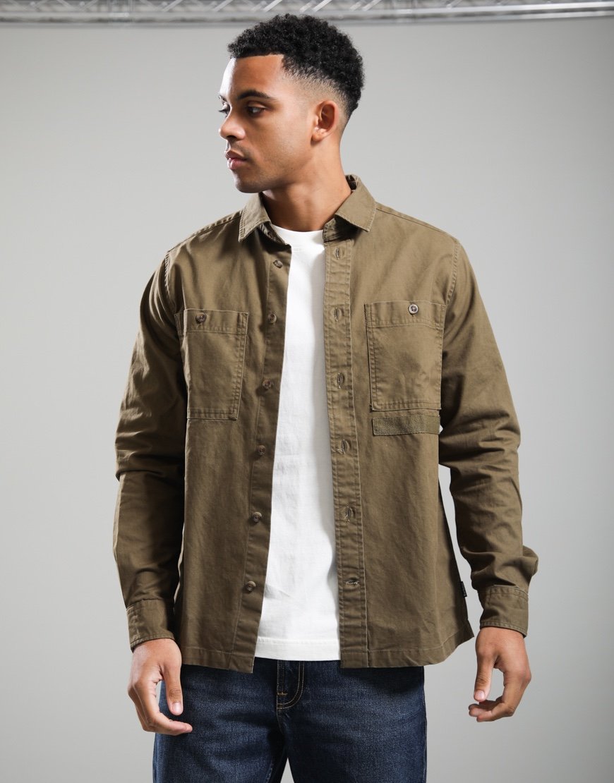 Barbour Sundown Relaxed Cotton Shirt Beech