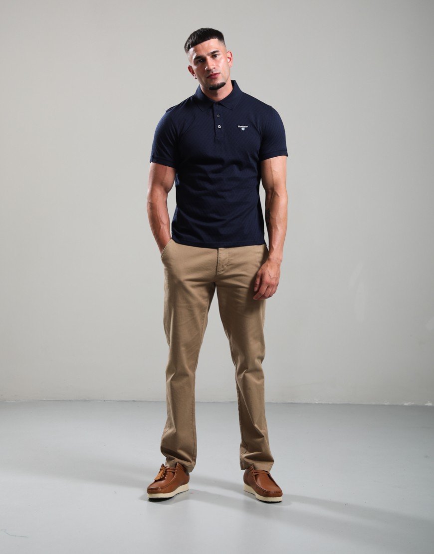 Barbour Sutton Polo Shirt Navy/Highland