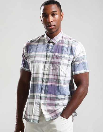 Barbour Swinton Shirt Ecru