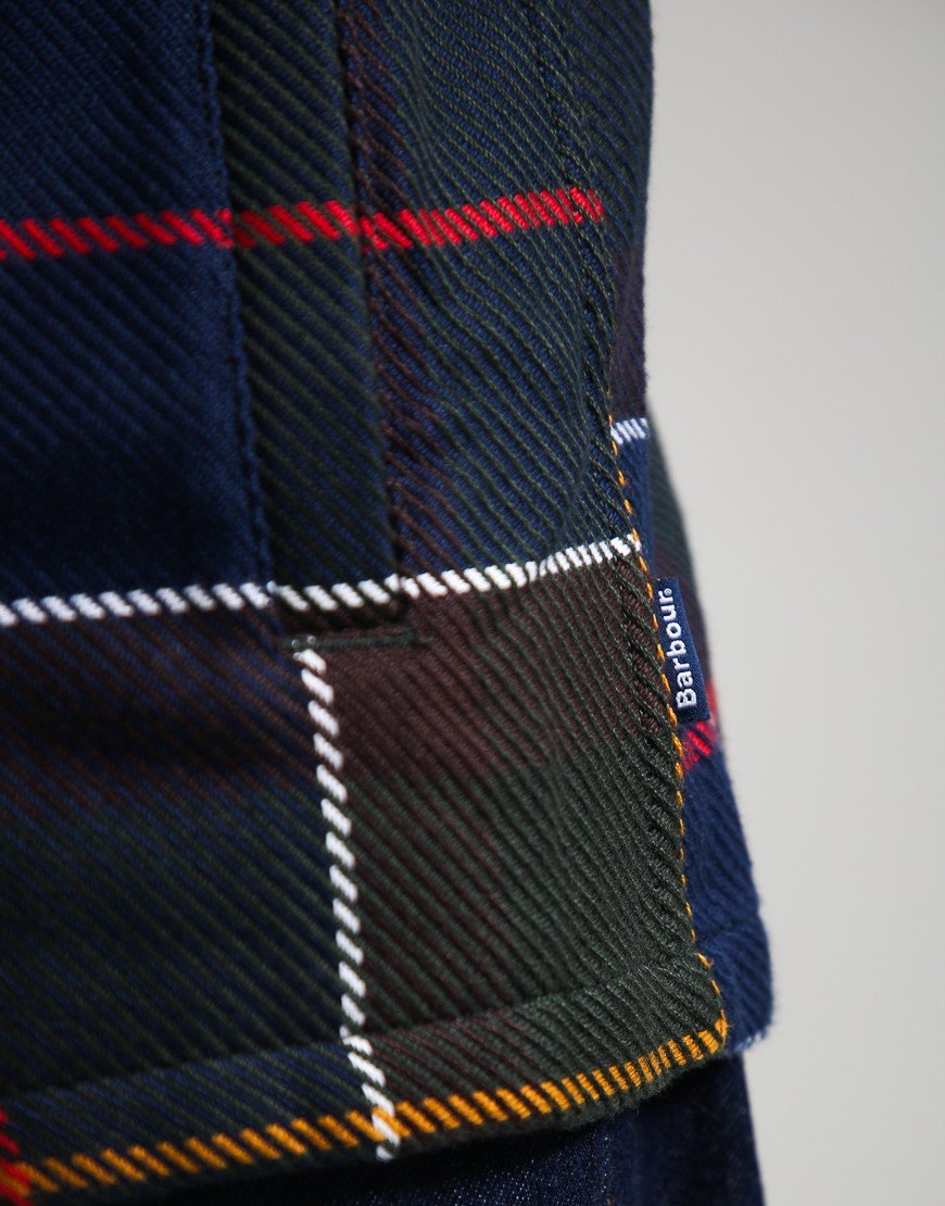 Barbour Oversized Tartan Overshirt Classic Tartan