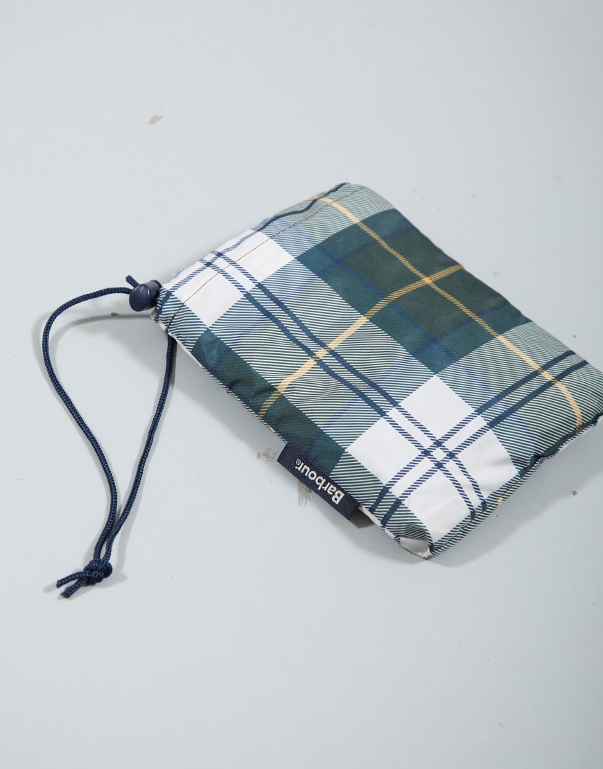 Barbour Tartan Poncho Ancient