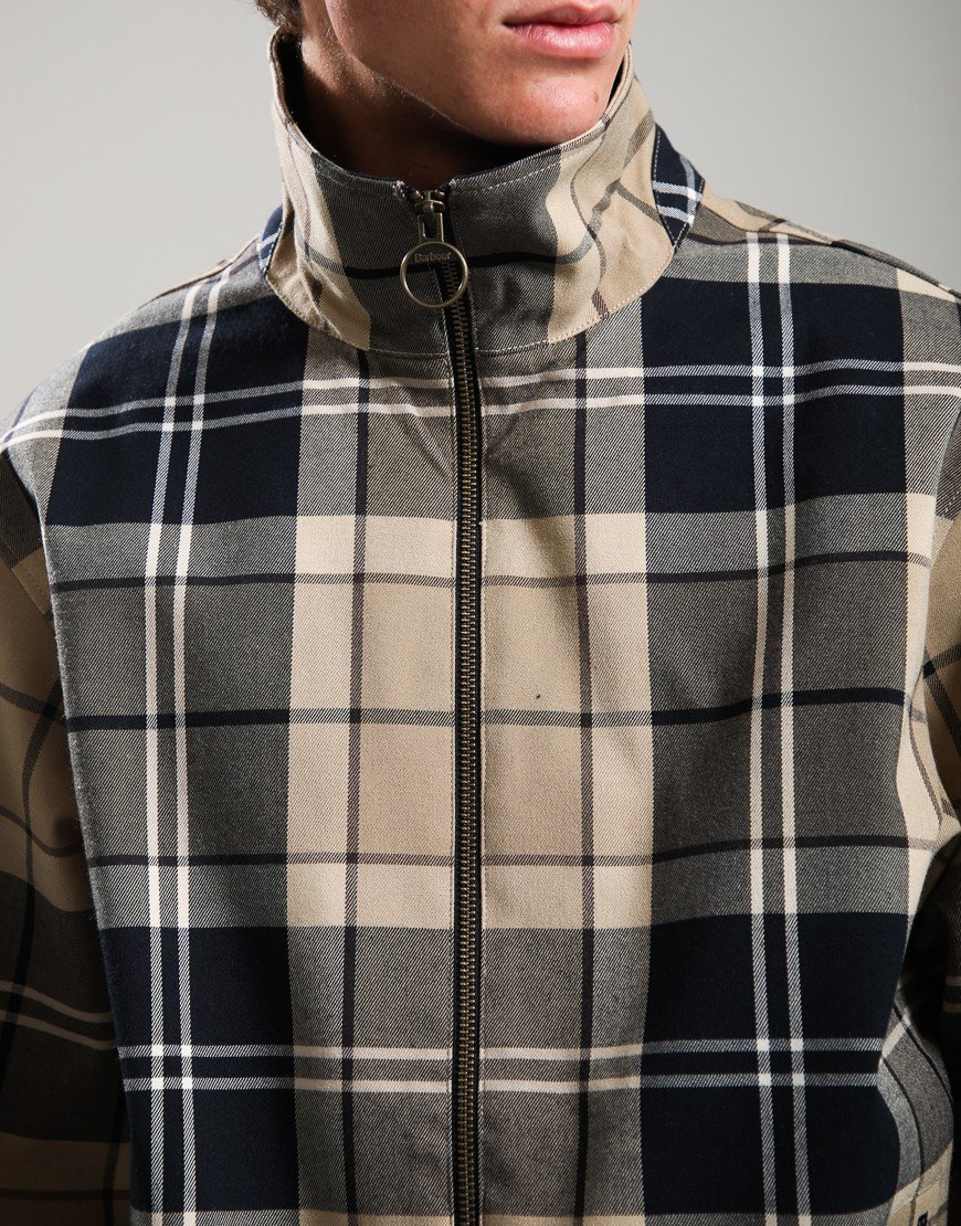 Barbour Tartan Showerproof Blouson Jacket Birchwood Dress Tartan