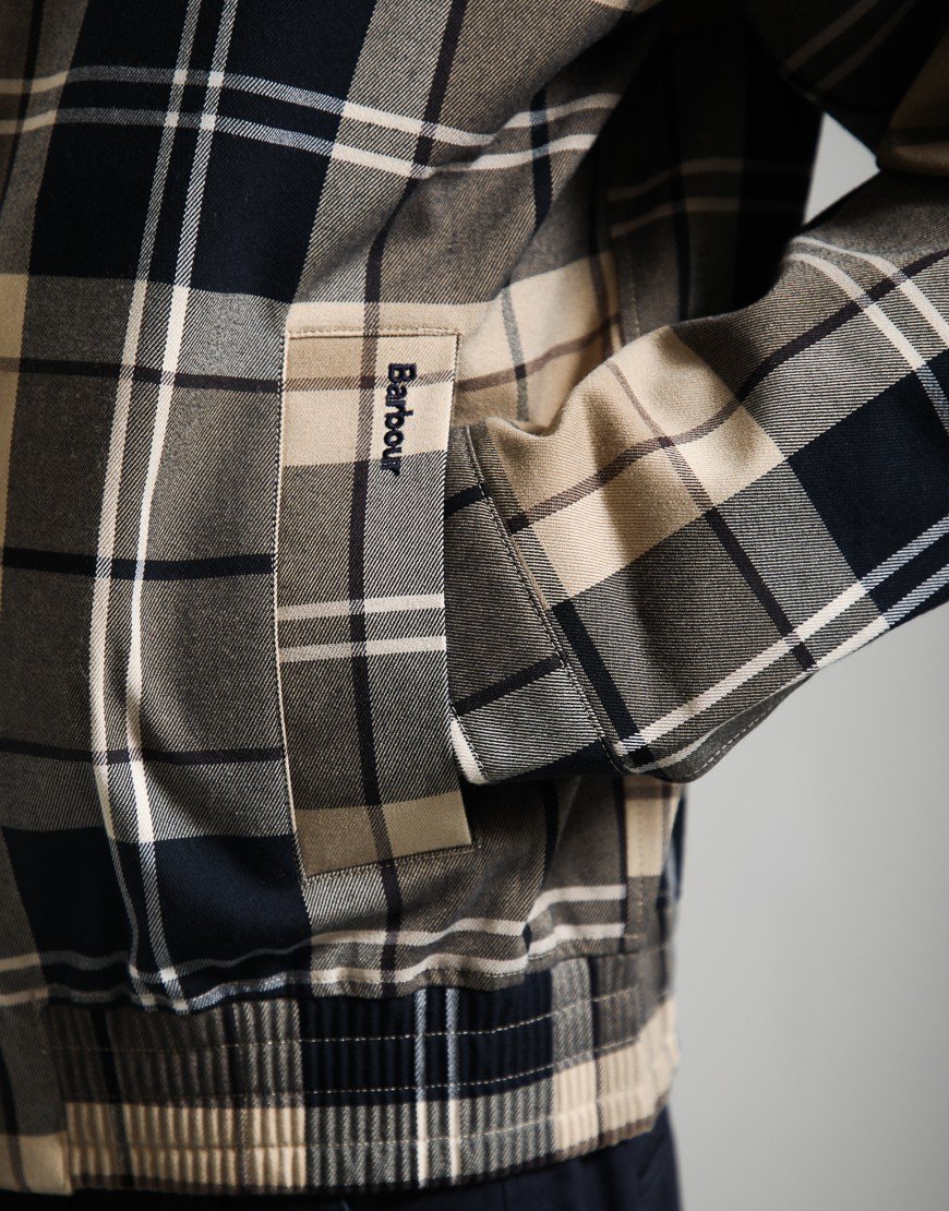 Barbour Tartan Showerproof Blouson Jacket Birchwood Dress Tartan