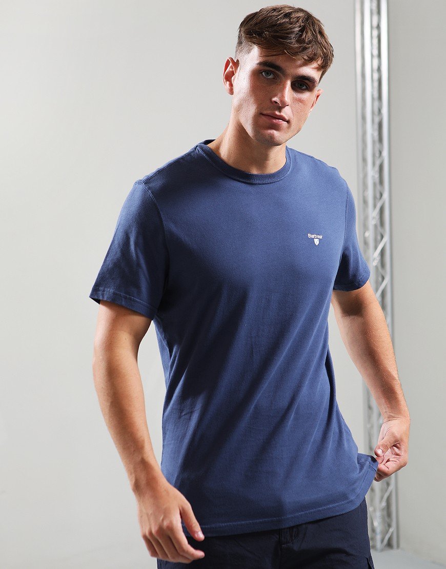 Barbour Tartan Sport T-Shirt Oceana
