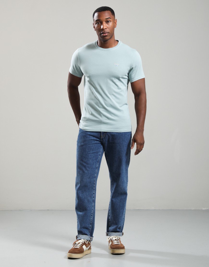 Barbour Tartan Sport T-Shirt Slate