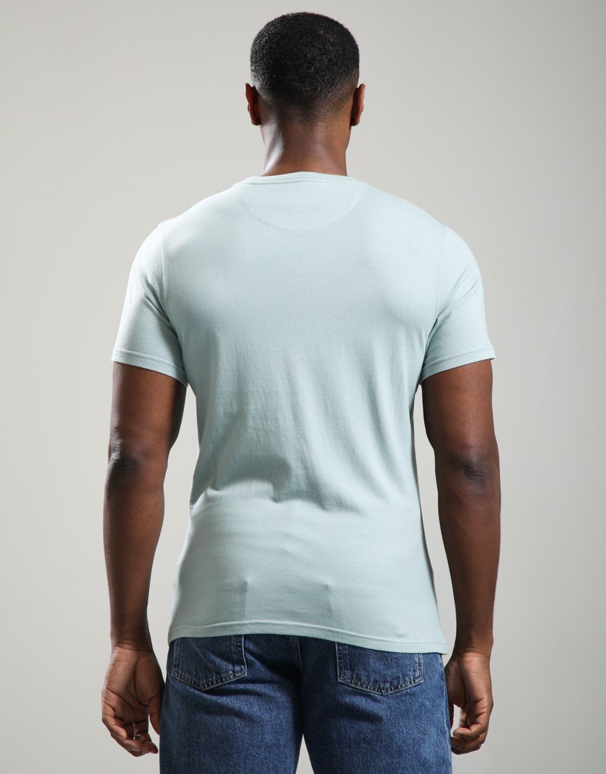 Barbour Tartan Sport T-Shirt Slate