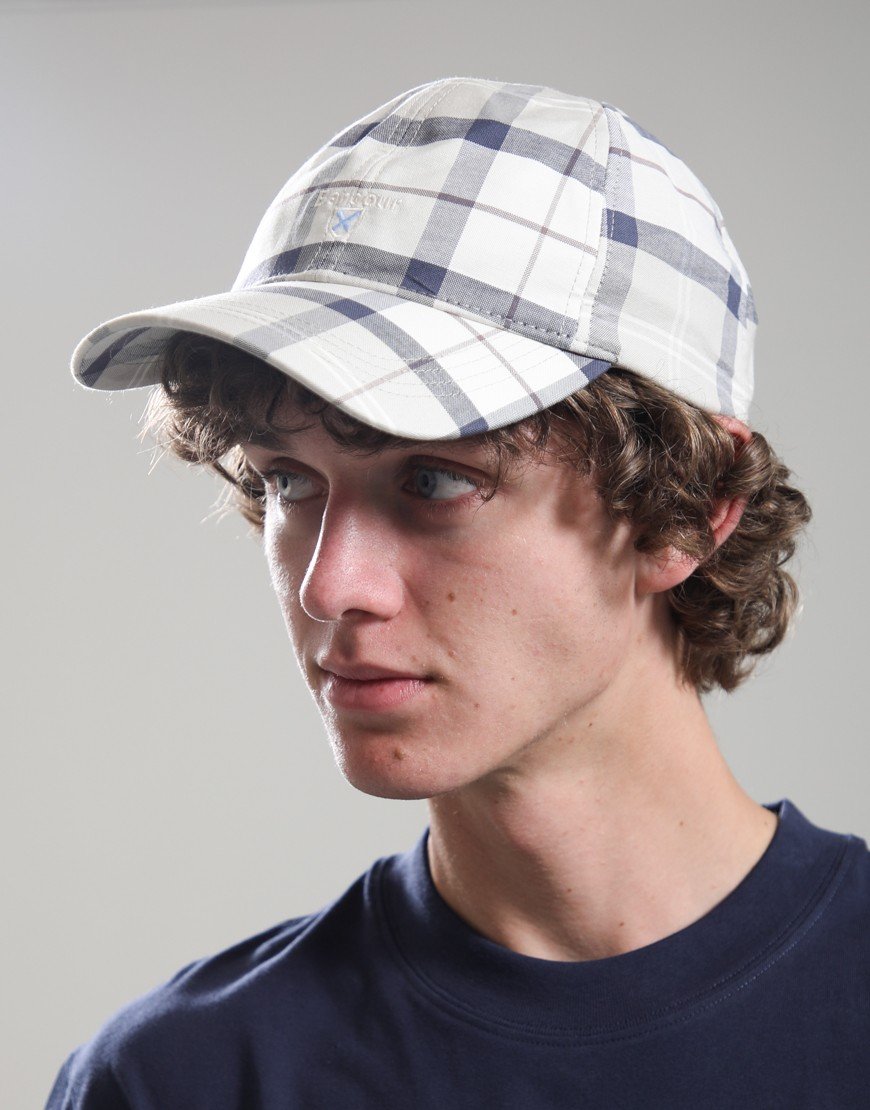 Barbour Tartan Sports Cap Oban Mist Tartan