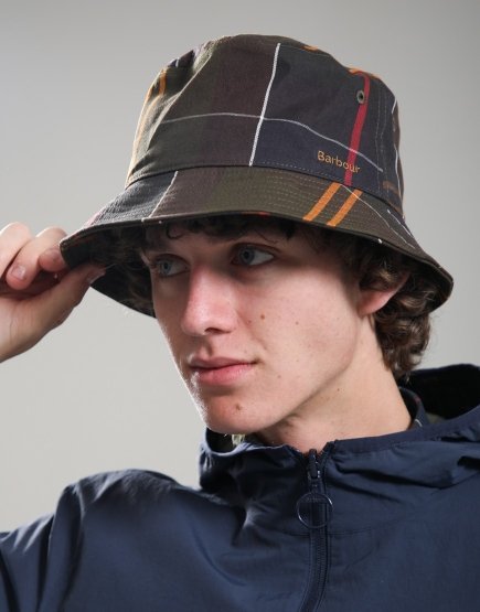 Barbour Telfield Tartan Bucket Hat Classic Tartan