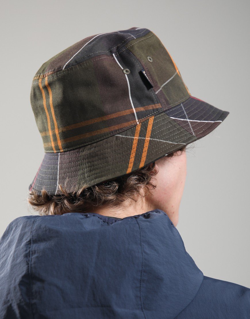 Barbour Telfield Tartan Bucket Hat Classic Tartan