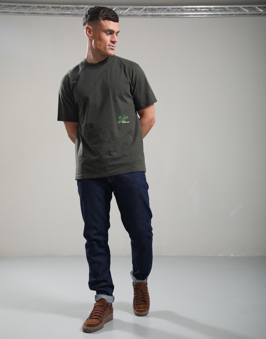 Barbour Terrain Graphic T-Shirt Archive Olive