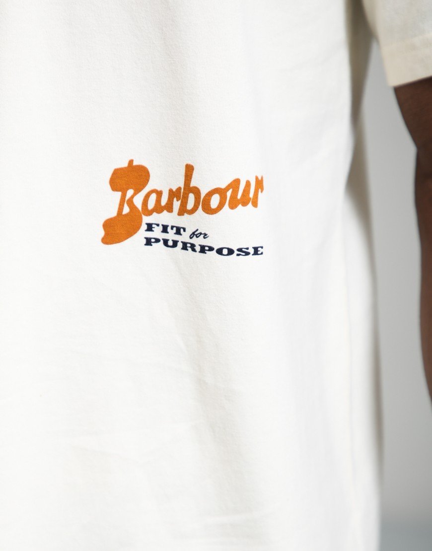 Barbour Terrain Graphic T-Shirt Neutral