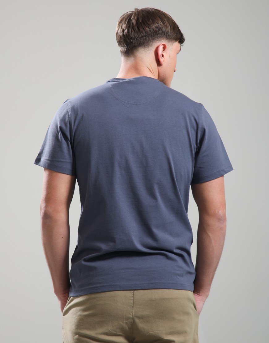 Barbour Thurford T-Shirt Washed Navy