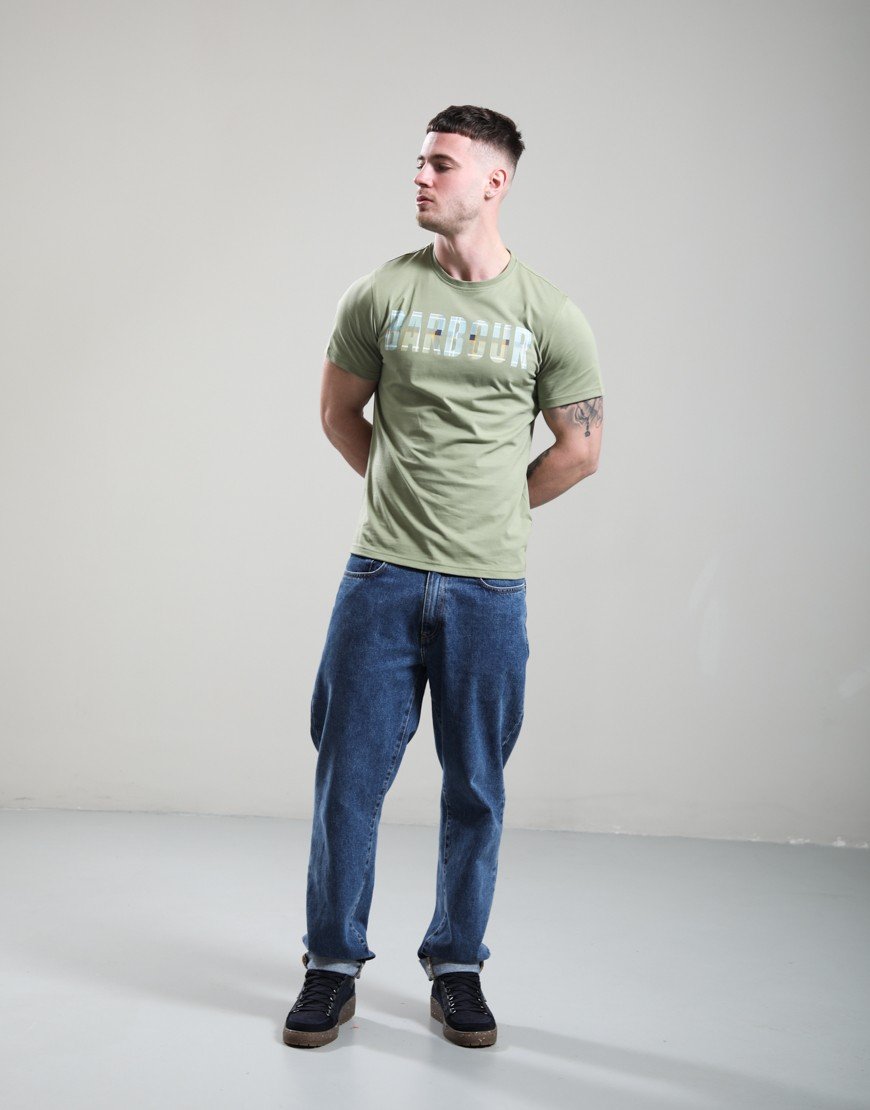 Barbour Thurford T-Shirt Laurel Green